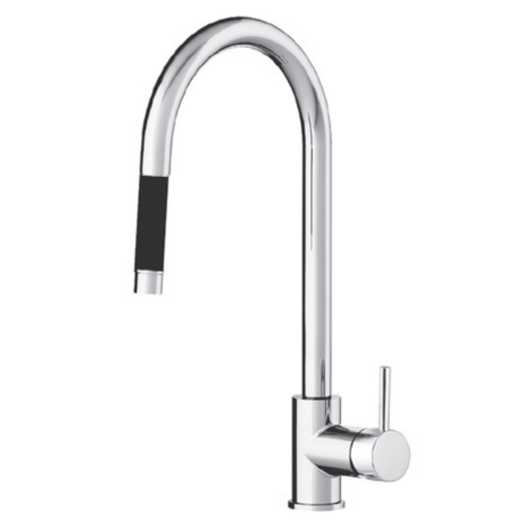 SINK MIXER WITH PULLOUT HANDSPRAY Malta Taps & Mixers Malta