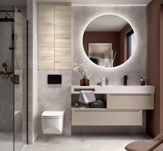 Salgar - Monterry 1400/L Macchiato Malta,  Vanity Units with Basins Malta,  Malta