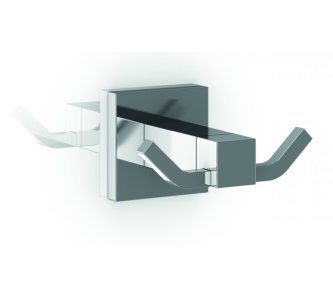 Genwec - Double hanger chromed brass "Lucentum series" Malta,  Accessories Malta,  Malta