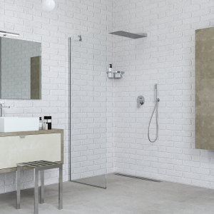 Ercos - Shower Enclosure - Walk In Malta,  Shower and Bath Enclosures Malta,  Malta