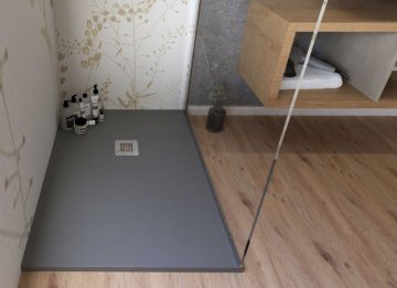 Stone Shower Trays - Matt Grey Malta,  Shower Trays Malta,  Malta